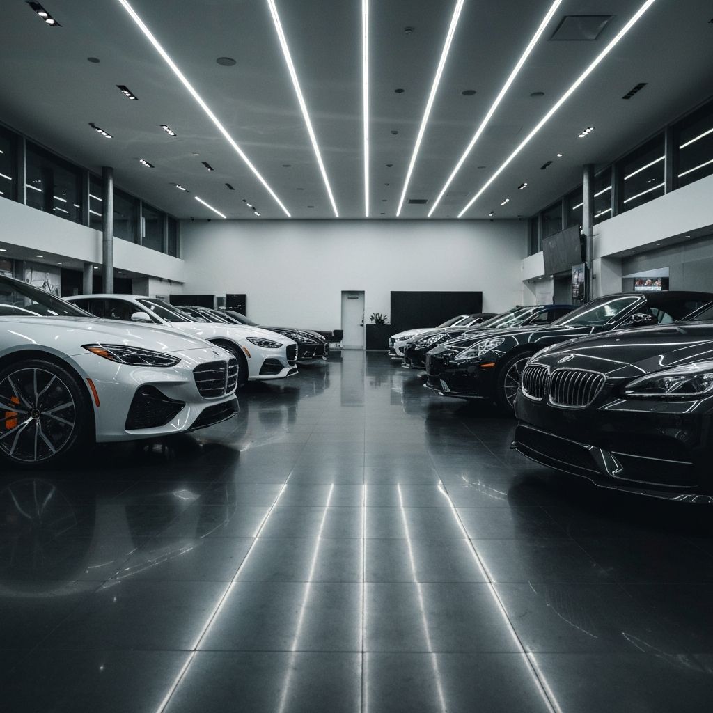Showroom interior